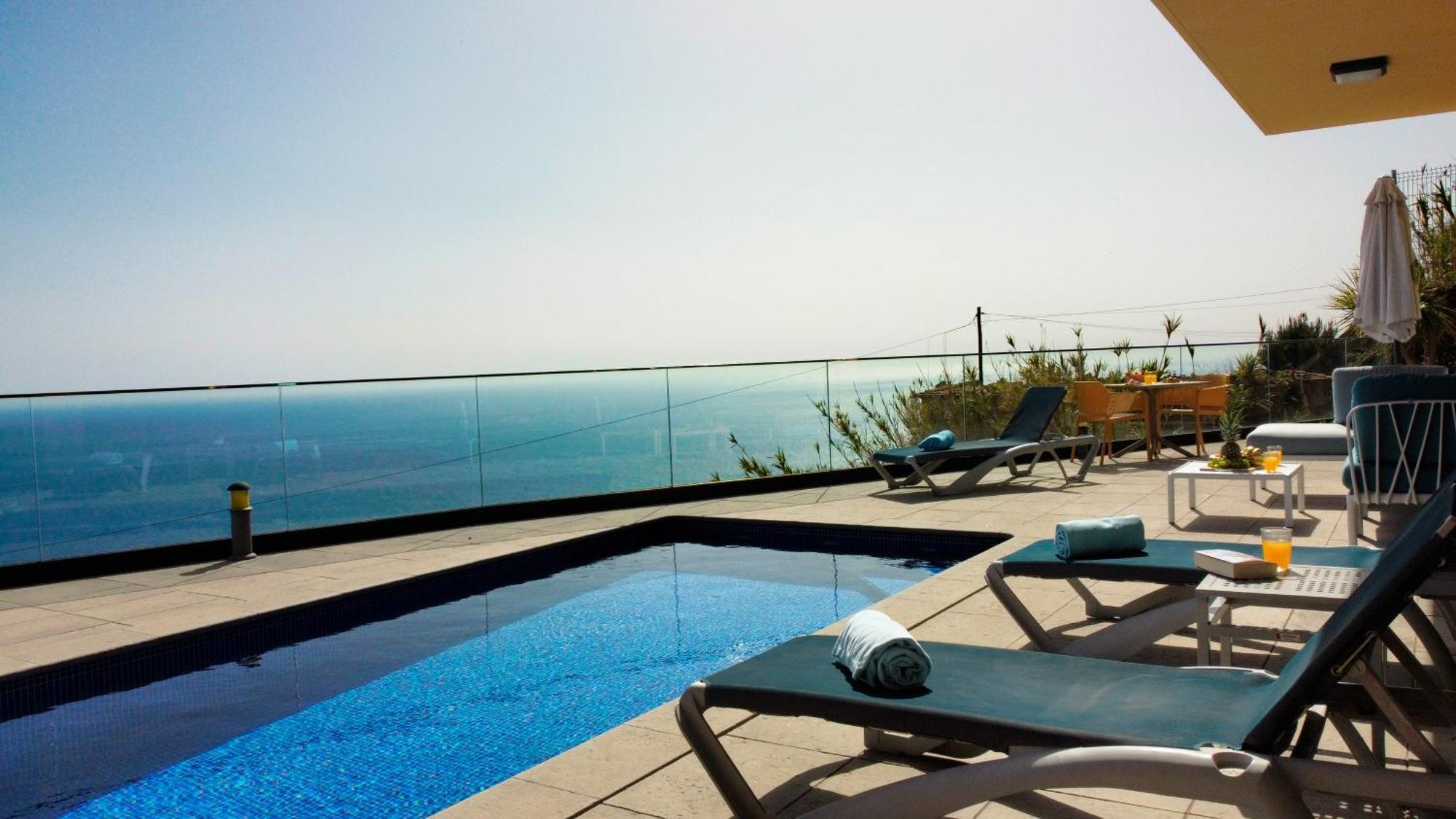 Eden Sun - A Modern Luxury Villa With A Panoramic View Prazeres Esterno foto