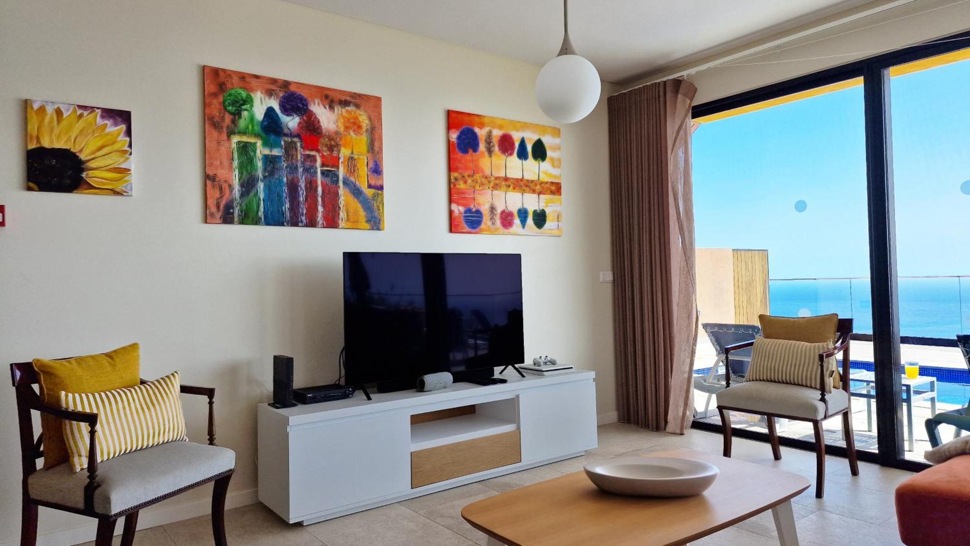 Eden Sun - A Modern Luxury Villa With A Panoramic View Prazeres Esterno foto