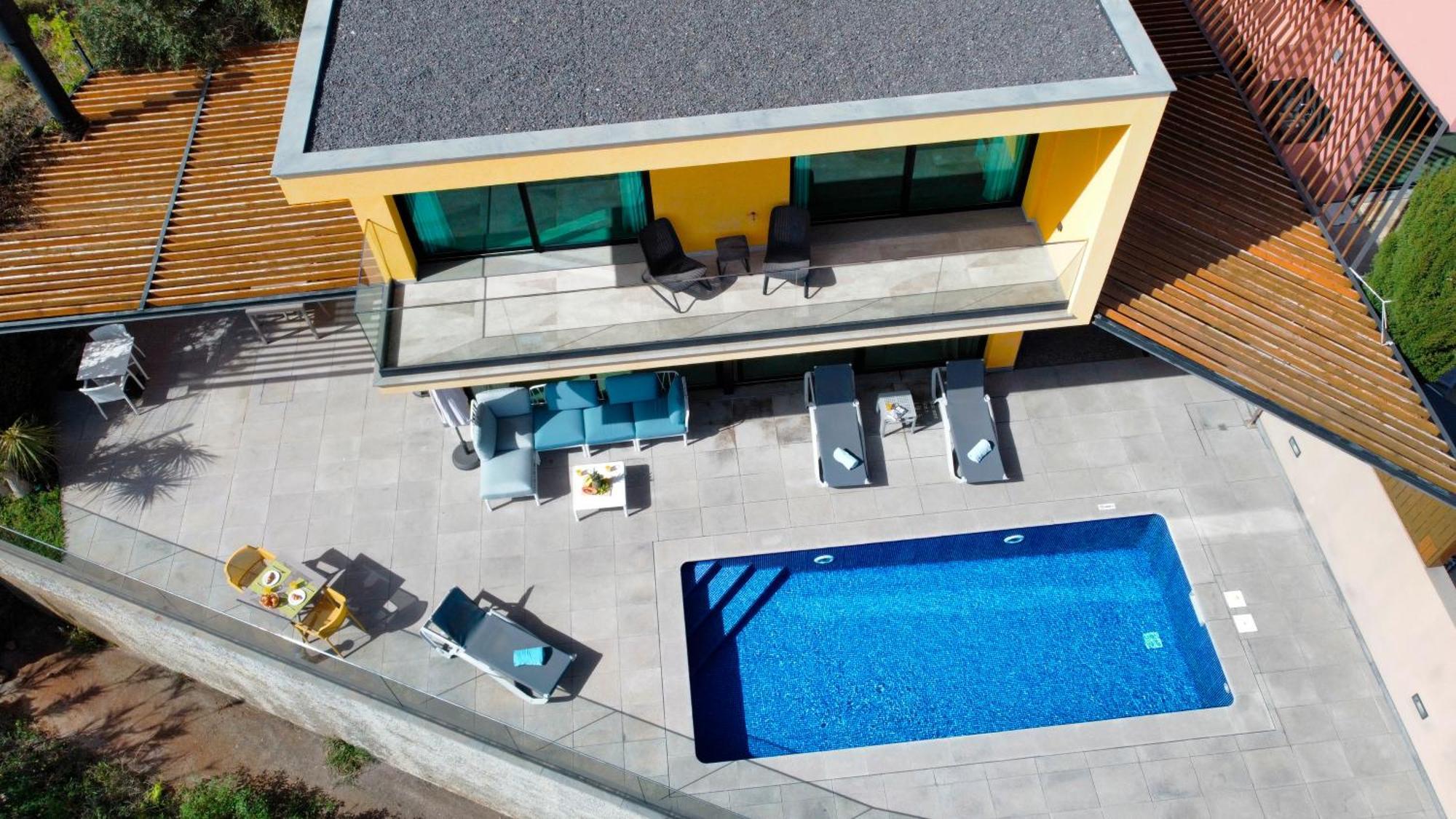 Eden Sun - A Modern Luxury Villa With A Panoramic View Prazeres Esterno foto