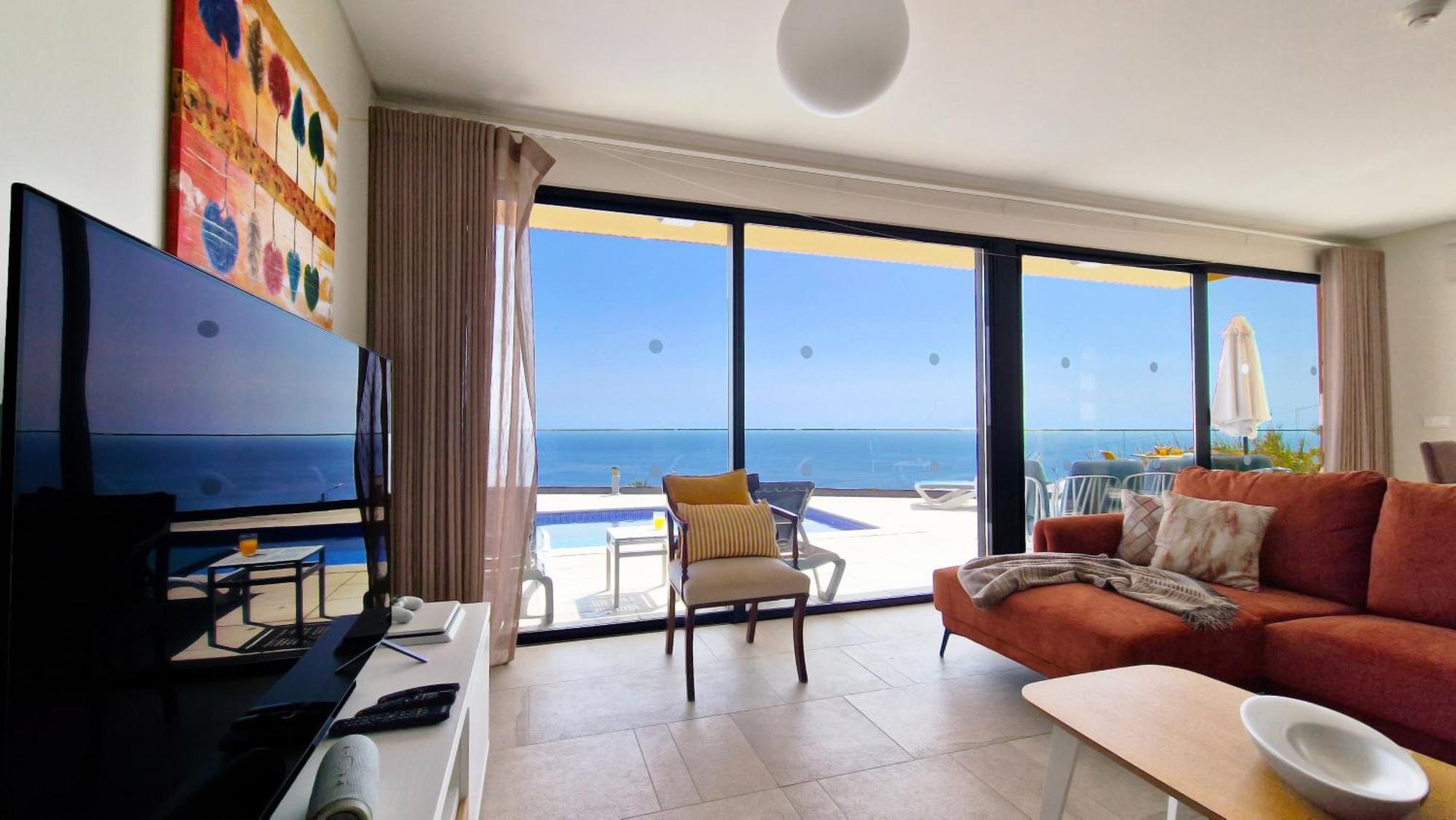 Eden Sun - A Modern Luxury Villa With A Panoramic View Prazeres Esterno foto