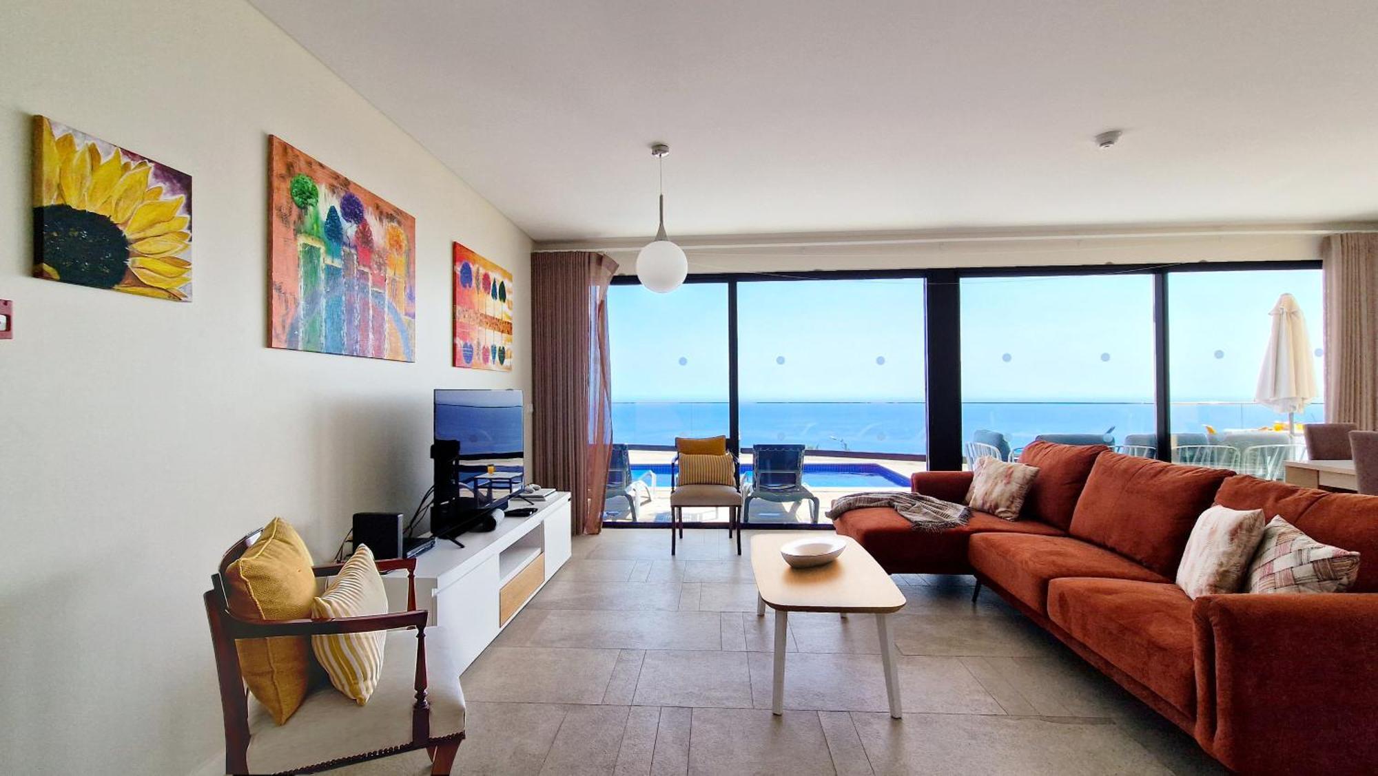 Eden Sun - A Modern Luxury Villa With A Panoramic View Prazeres Esterno foto